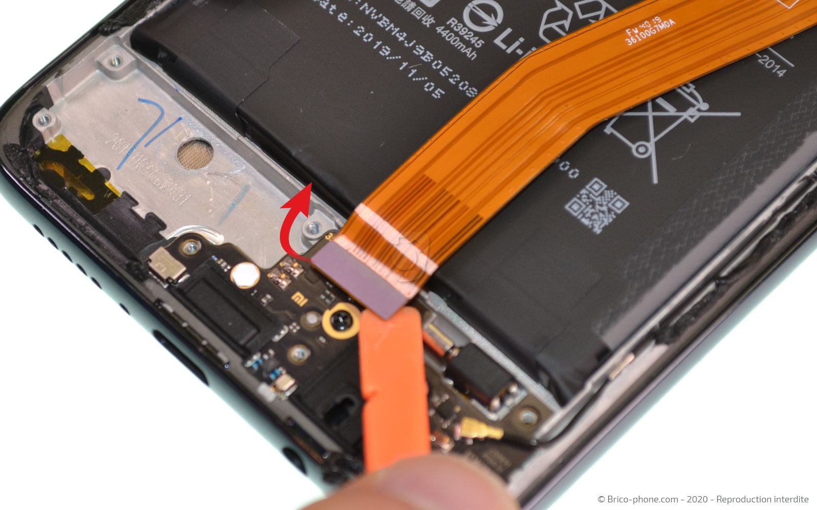 Changement du connecteur de charge sur Redmi Note 8 Pro photo 1